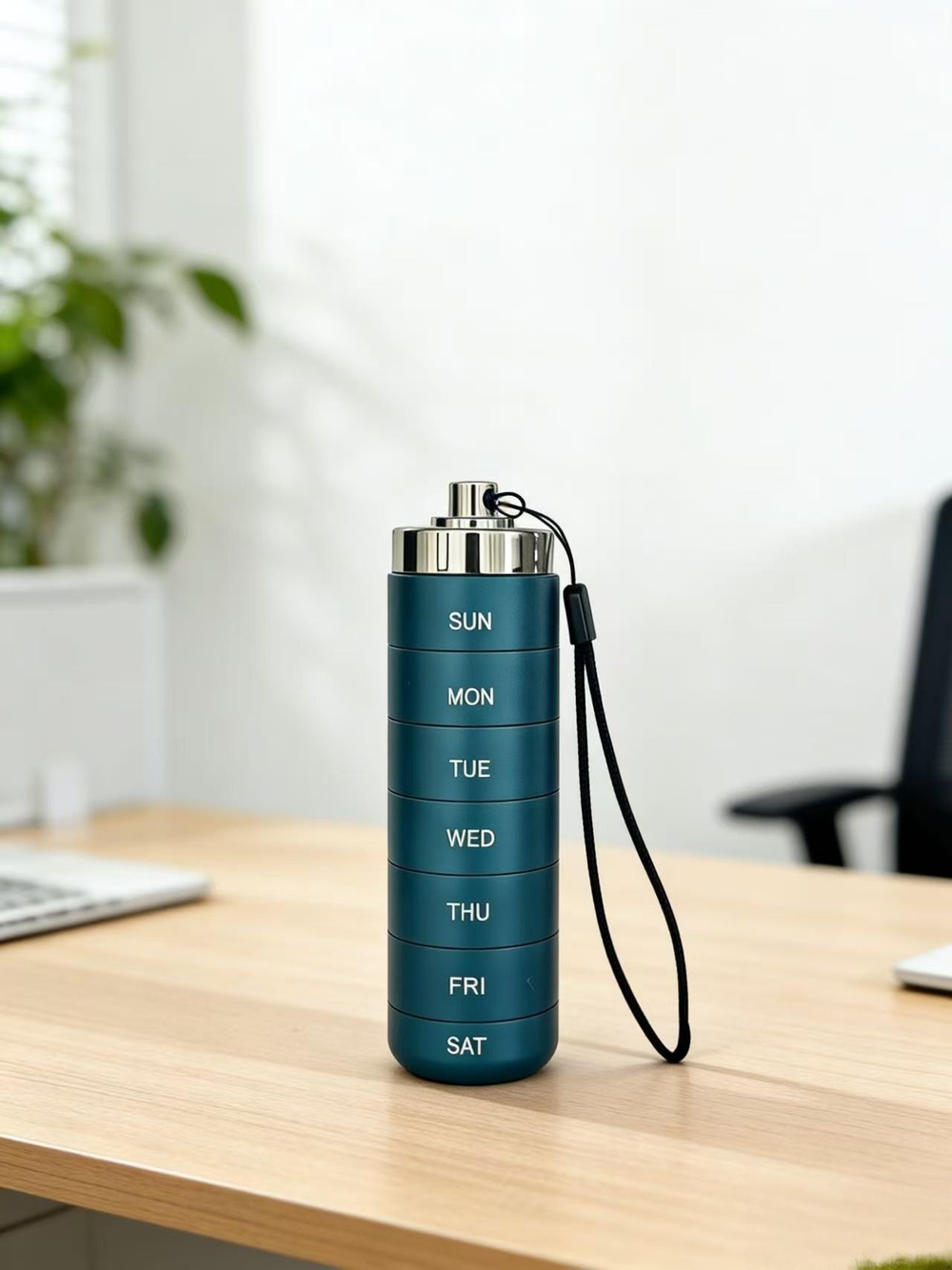 π LIMITED OFFER 50% OFF β Shop Now! π§³πMetal Travel Pill Organizer